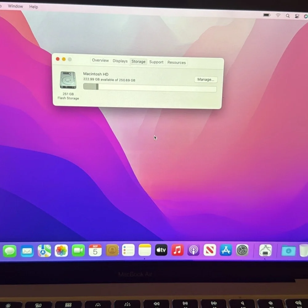 Apple MacBook Air - Silver with Black Keyboard